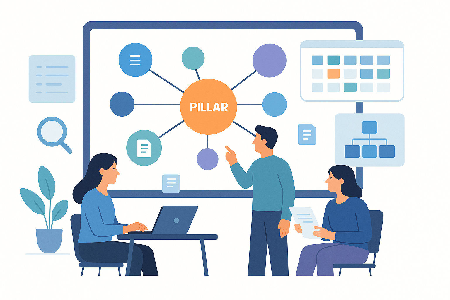 Step 3: Build a Content Plan Around Topic Clusters